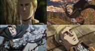 Erwin Smith and his death (Image via Wit Studio)